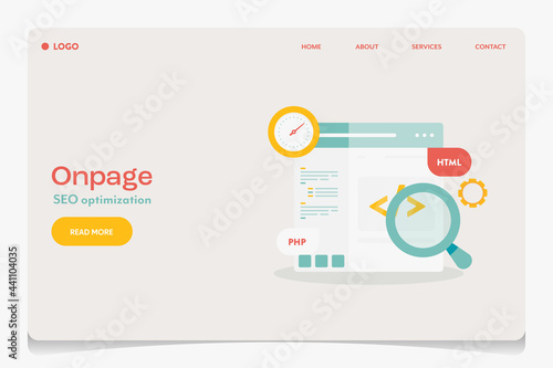 Onpage seo optimization, seo coding, web development, website building with programming language, website metadata, optimizing web pages for higher rank in search result. 