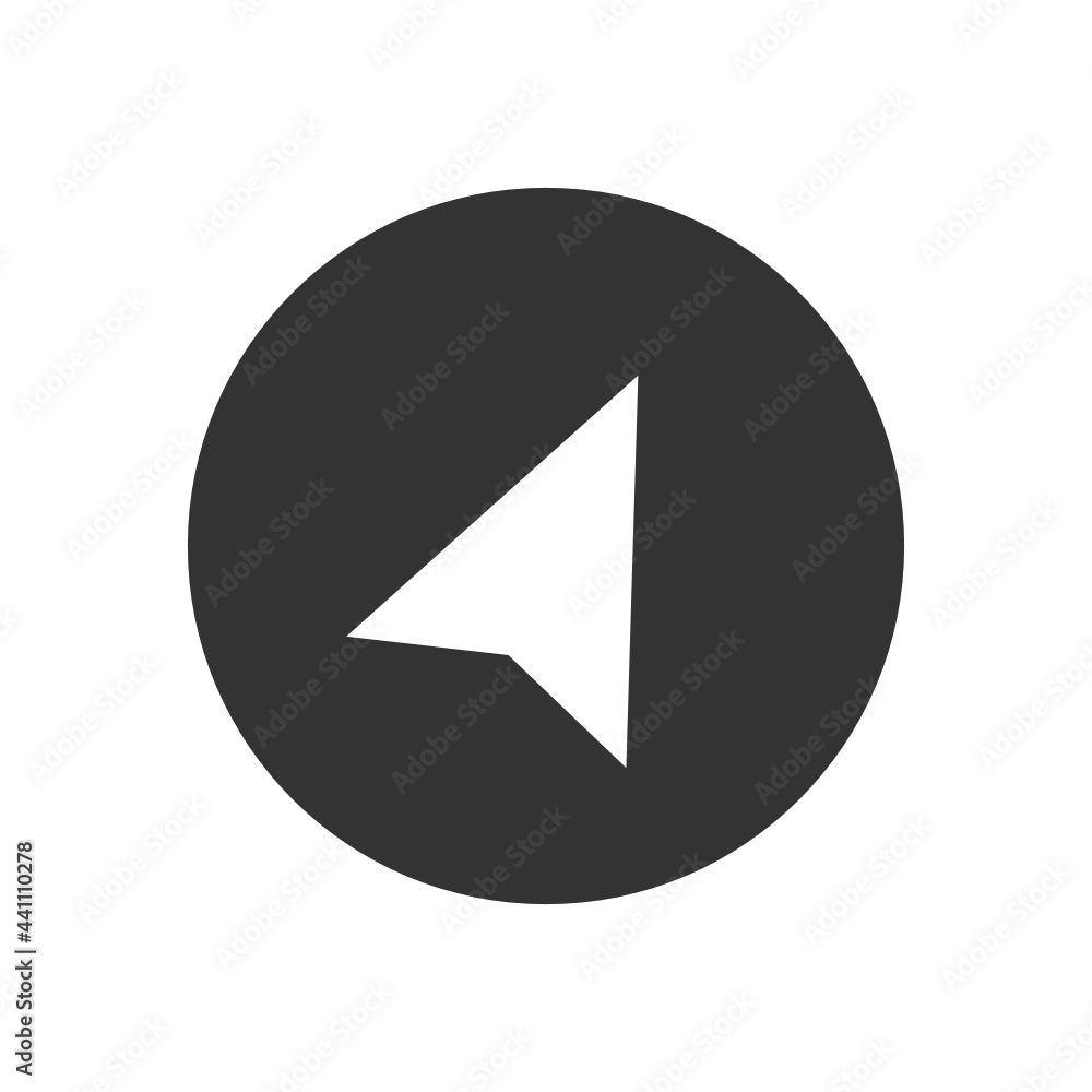 Arrow Cursor solid icon Arrow Cursor solid icon