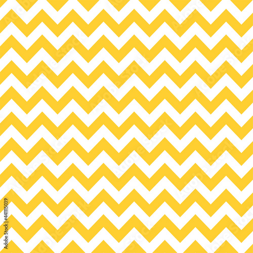 Yellow zigzag pattern with. Vector illustration