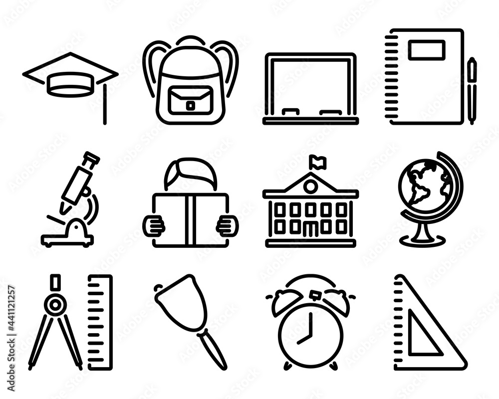 Education Icon Set Education Icon Set