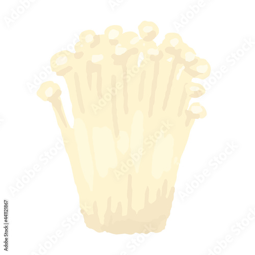 えのきの手描き風イラスト