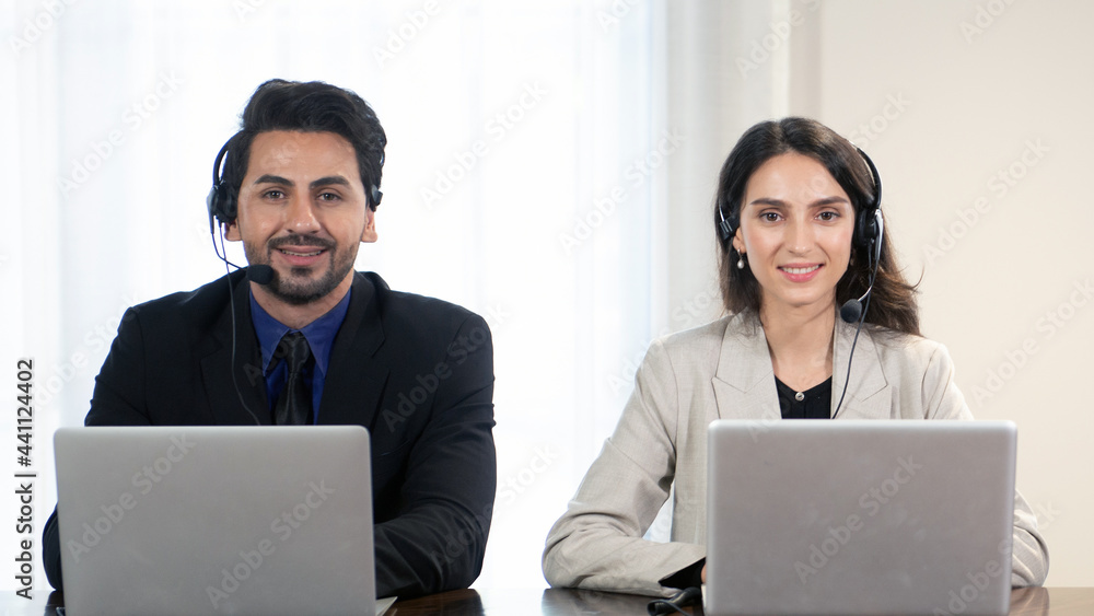 Call center team for product information service Call center team for product information service