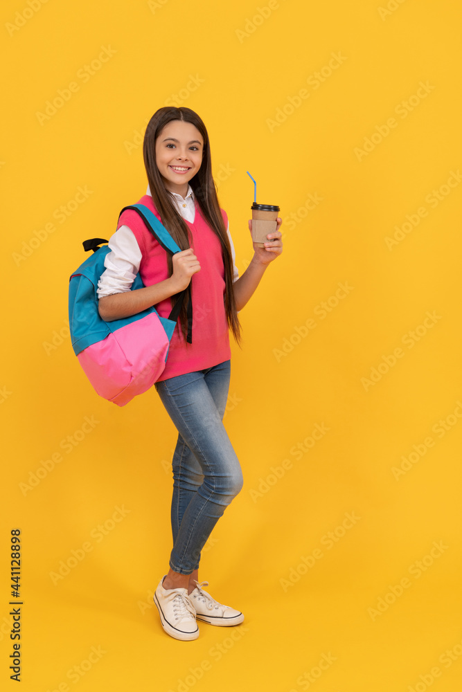 cheerful kid drink cocoa. smiling child drinking cacao cup. education. tween and youth.