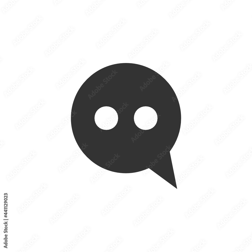 Speech Bubble solid icon Speech Bubble solid icon