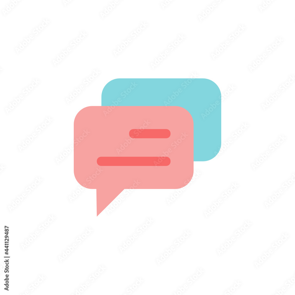 Speech Bubble flat icon Speech Bubble flat icon
