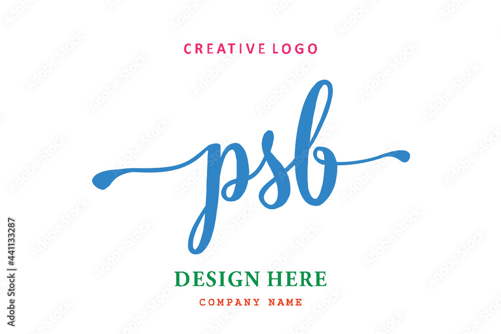 PSB lettering logo is simple, easy to understand and authoritative PSB lettering logo is simple, easy to understand and authoritative