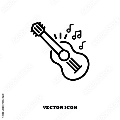 guitar icon set