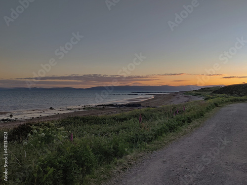 Sunset on the Isle of Arran, Scotland