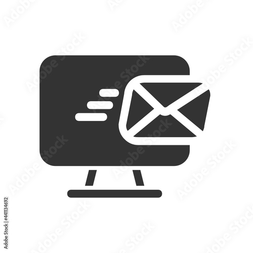 Email and Mail solid icon
