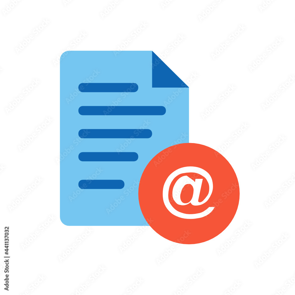 Email and Mail flat icon Email and Mail flat icon