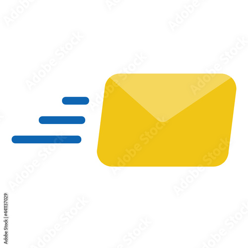 Email and Mail flat icon