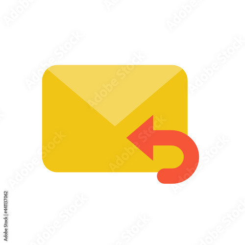 Email and Mail flat icon