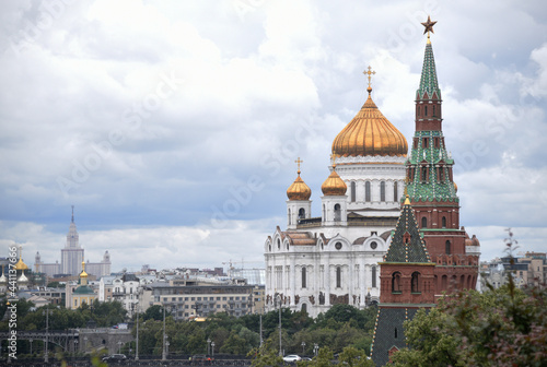 View of the Cathedral of Christ the Savior from the Kremlin