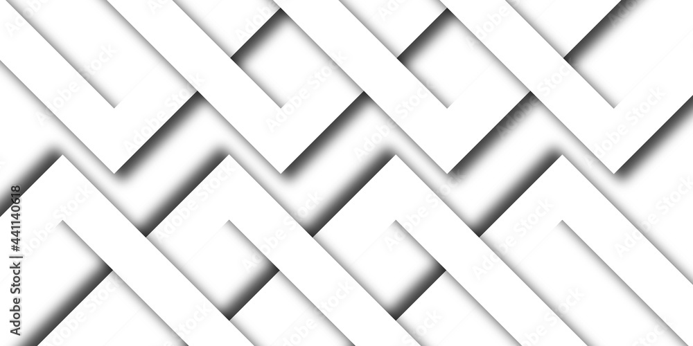 Abstract isolated white rectangle pattern background . Abstract isolated white rectangle pattern background .