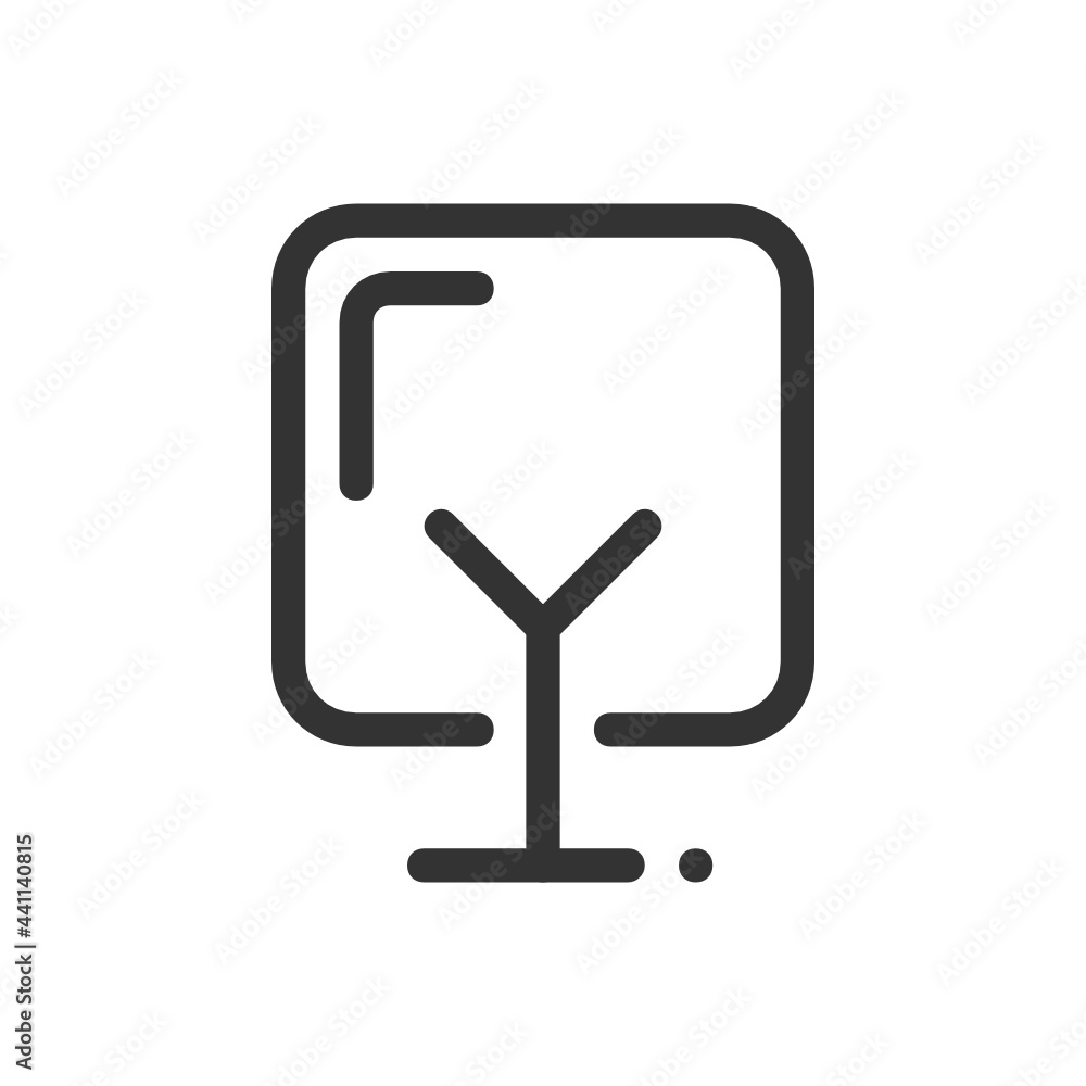 Tree outline icon