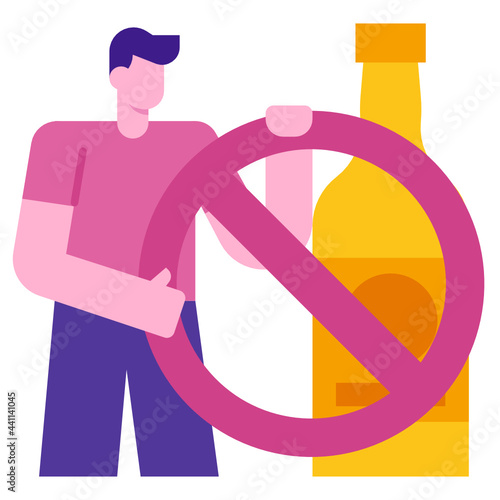 no alcohol icon