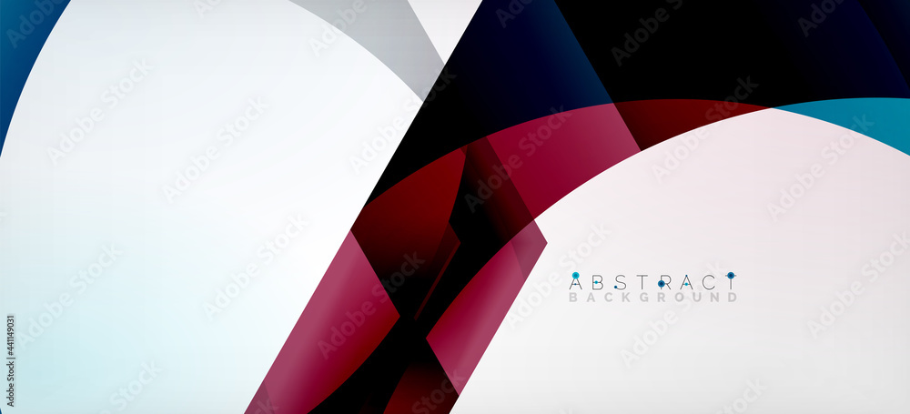 Transparent hexagons geometric shapes abstract background Transparent hexagons geometric shapes abstract background