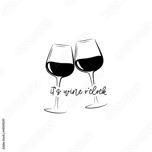 Wine glass symbol