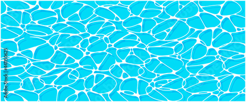 水面　プール　海　背景イラスト　ベクター素材