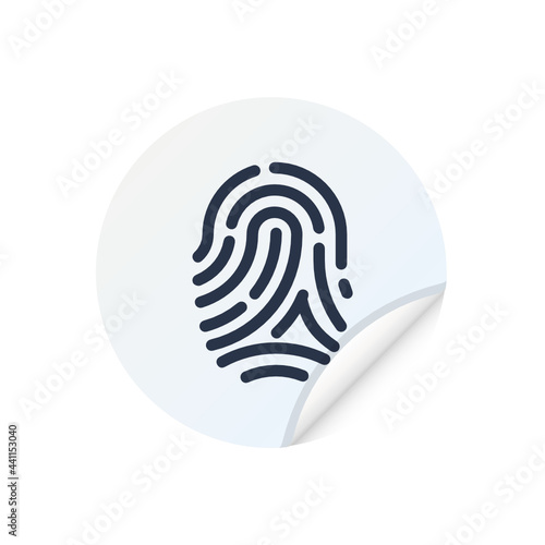Fingerprint - Sticker