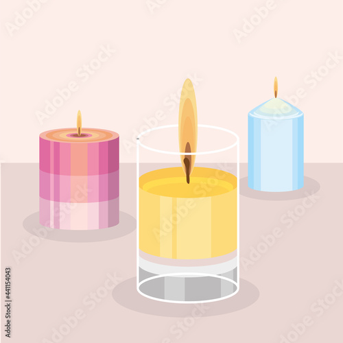 candles essence aroma