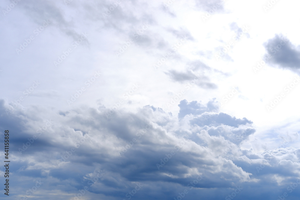 Cloudy sky, abstract background.