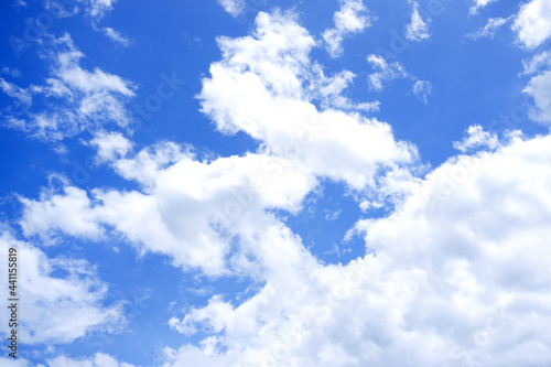 blue sky and Clouds, abstract background.