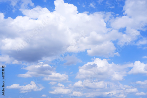 blue sky and Clouds, abstract background. © A