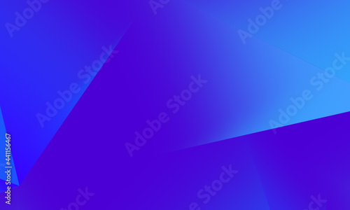 Modern beautiful polygon blue gradient abstract background