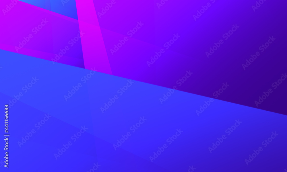Beautiful blue purple gradient polygonal abstract background