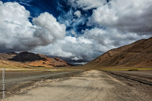 Manali-Leh highway. Ladakh  India