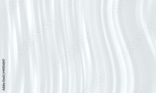 Beautiful clean white curve pattern abstract background