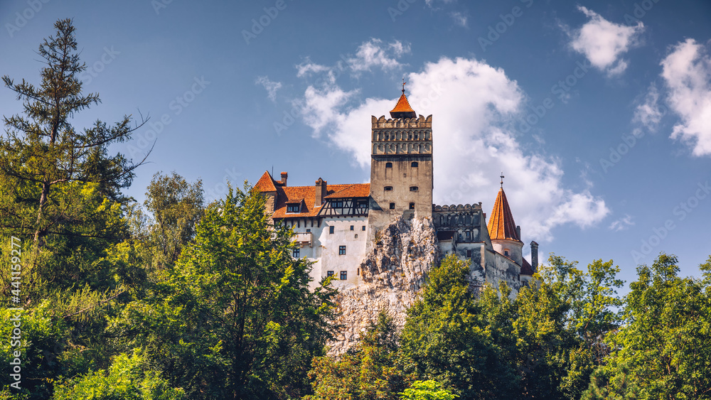Bran (Dracula) historical castle of Transylvania, in Brasov region, Romania, Europe