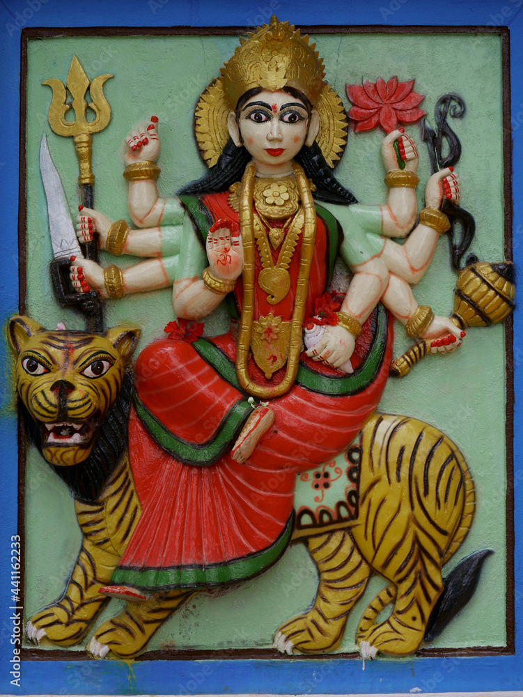 Hindu god statue art sculpture Stock Photo | Adobe Stock