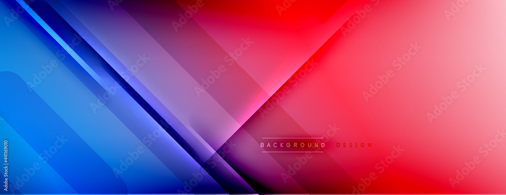 Abstract background - lines composition created with lights and shadows. Technology or business digital template. Trendy simple fluid color gradient abstract background with dynamic Abstract background - lines composition created with lights and shadows. Technology or business digital template. Trendy simple fluid color gradient abstract background with dynamic