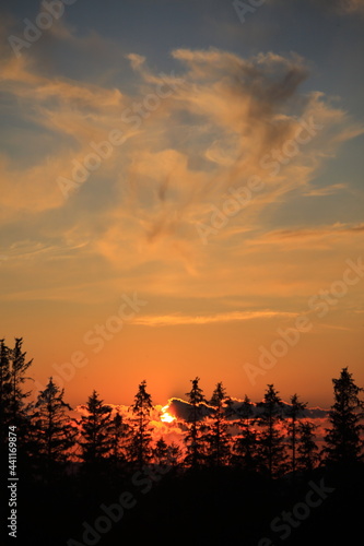 Evening view of Furano 富良野の夕景