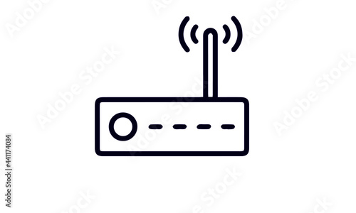 Electronic Devices line icons. Editable stroke