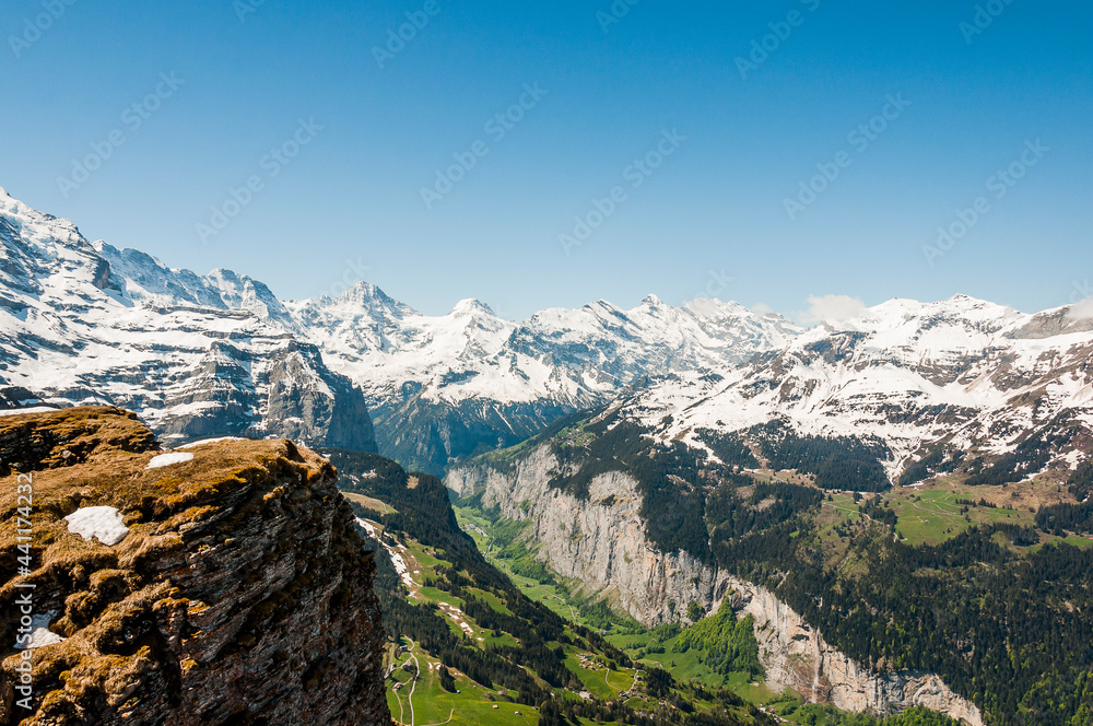 Foto de Lauterbrunnen Lauterbrunnental Schilthorn Mürren Winteregg Staubbach Wasserfall