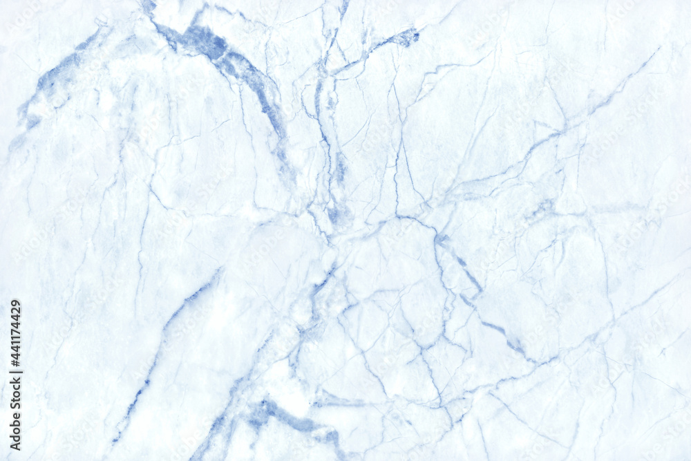 Naklejka premium Blue pastel marble texture background with detailed structure high resolution bright and luxurious, abstract seamless of tile stone floor in natural pattern for design art work.