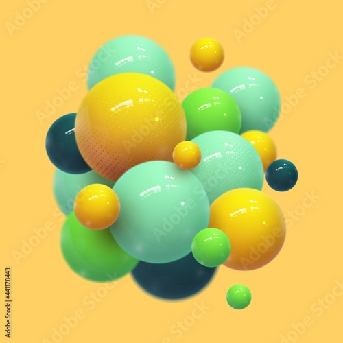 Wallpaper Mural balloons background Torontodigital.ca