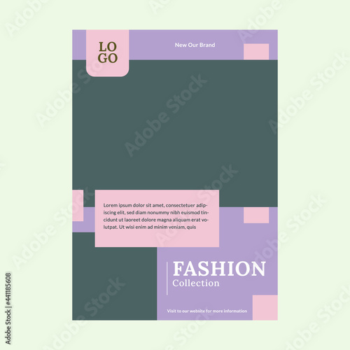 Flyer template design for business promotional sale