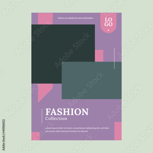 Flyer template design for business promotional sale
