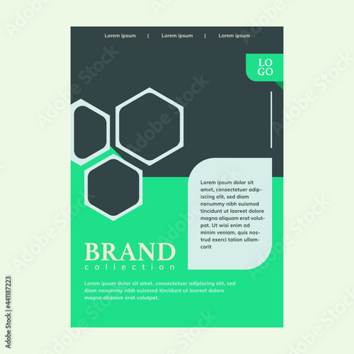 Flyer template design for business promotional sale