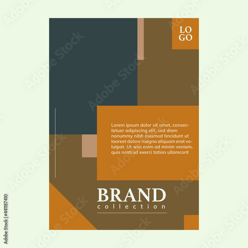 Flyer template design for business promotional sale