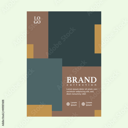 Flyer template design for business promotional sale