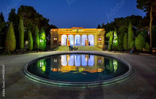 The Fire Temple of Yazd, also known as Yazd Atash Behram is a Zoroastrian fire temple in Yazd, Yazd province, Iran. photo