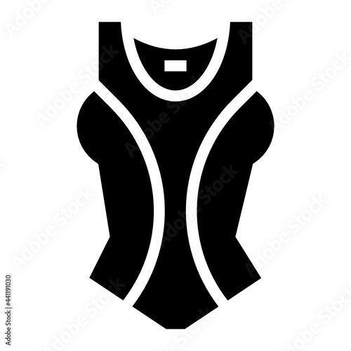 swimming suit glyph icon