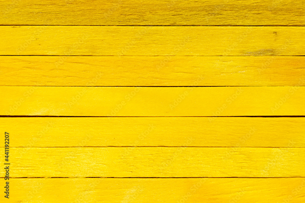custom made wallpaper toronto digitalYellow color wood plank use as textured background, frame, decoration with copy space