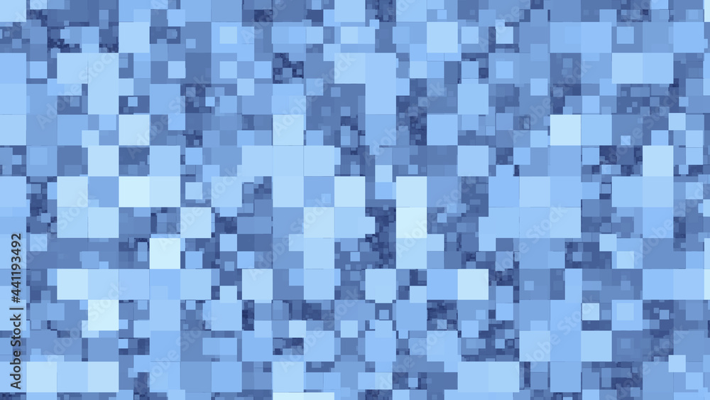 Light blue block noise background Light blue block noise background