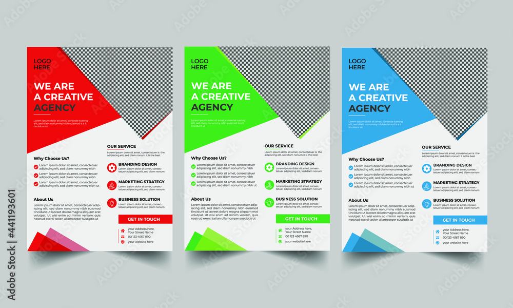business flyer template with creative modern layout business flyer Annual Report, Magazine, Poster, Corporate Presentation, Portfolio, Flyer, 
infographic, design layout template A4